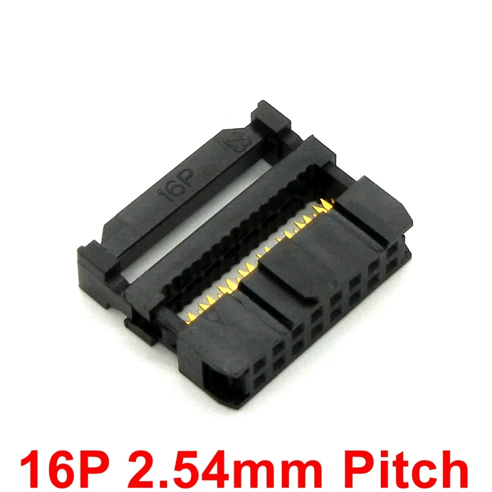 Free shipping FC-16P 2.54mm pitch Crimp Terminal 16P flat cable connector for LED display ribbon cable wire 200pcs/lot
Free shipping FC-16P 2.54mm pitch Crimp Terminal 16P flat cable connector for LED display ribbon cable wire 200pcs/lot