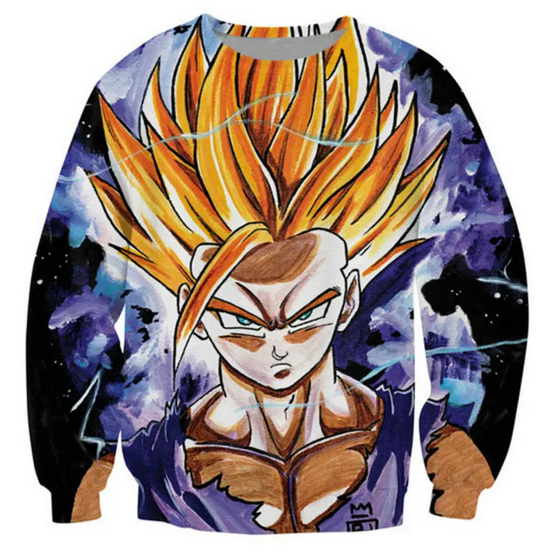 Teen Spirit Sweatshirt 3d Print Sweats Men Dragon Ball Z Teenaged Gohan Super Saiyan Fashion Clothing Outfits Jumper
Teen Spirit Sweatshirt 3d Print Sweats Men Dragon Ball Z Teenaged Gohan Super Saiyan Fashion Clothing Outfits Jumper
