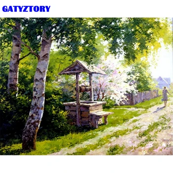 GATYZTORY Frame Gardan Landscape DIY Painting By Number Modern Wall Art Handpainted Oil Painting Acrylic Paint On Canvas Artwork
GATYZTORY Frame Gardan Landscape DIY Painting By Number Modern Wall Art Handpainted Oil Painting Acrylic Paint On Canvas Artwork