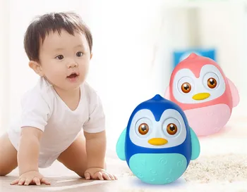 Cute Nodding Moving Eyes Tumbler Owl Doll Baby Rattles Toys For Children Tumbler Baby Toys 0-12 Months With Bell Gifts For Kids
Cute Nodding Moving Eyes Tumbler Owl Doll Baby Rattles Toys For Children Tumbler Baby Toys 0-12 Months With Bell Gifts For Kids
