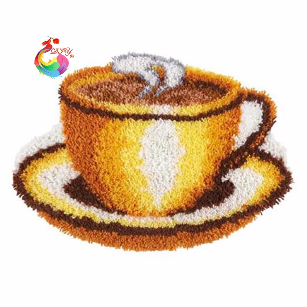 Hook Rug Kit DIY Unfinished Crocheting Yarn Mat Latch Hook Rug Kit Floor Mat Picture Carpet Set Coffee Stitch threads carpet
Hook Rug Kit DIY Unfinished Crocheting Yarn Mat Latch Hook Rug Kit Floor Mat Picture Carpet Set Coffee Stitch threads carpet