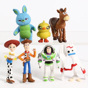 Toy Story 4 Woody Jessie Buzz Lightyear Bullseye Slinky Dog Forky Ducky Bunny Rex Hamm PVC Figures Set Kids Toys Gifts
Toy Story 4 Woody Jessie Buzz Lightyear Bullseye Slinky Dog Forky Ducky Bunny Rex Hamm PVC Figures Set Kids Toys Gifts