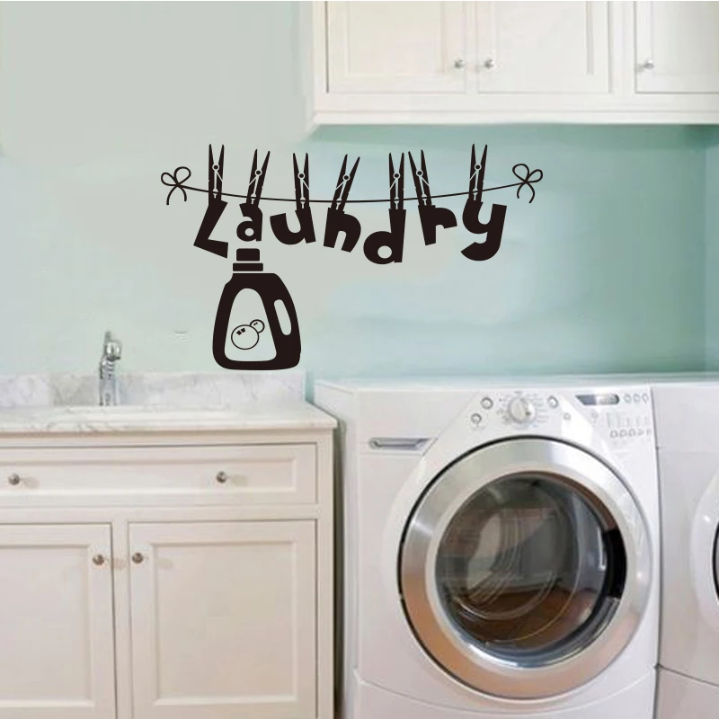 French Creative Vinyl Wall Stickers For Laundry Room removable wall mural Decals Wall art Home Decor House decoration DD0452
French Creative Vinyl Wall Stickers For Laundry Room removable wall mural Decals Wall art Home Decor House decoration DD0452