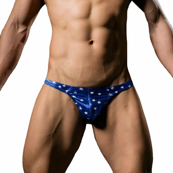 KWAN.Z male jockstrap imitation patent leather gay underwear stage walking star print g string homme sexy men underwear thong
KWAN.Z male jockstrap imitation patent leather gay underwear stage walking star print g string homme sexy men underwear thong