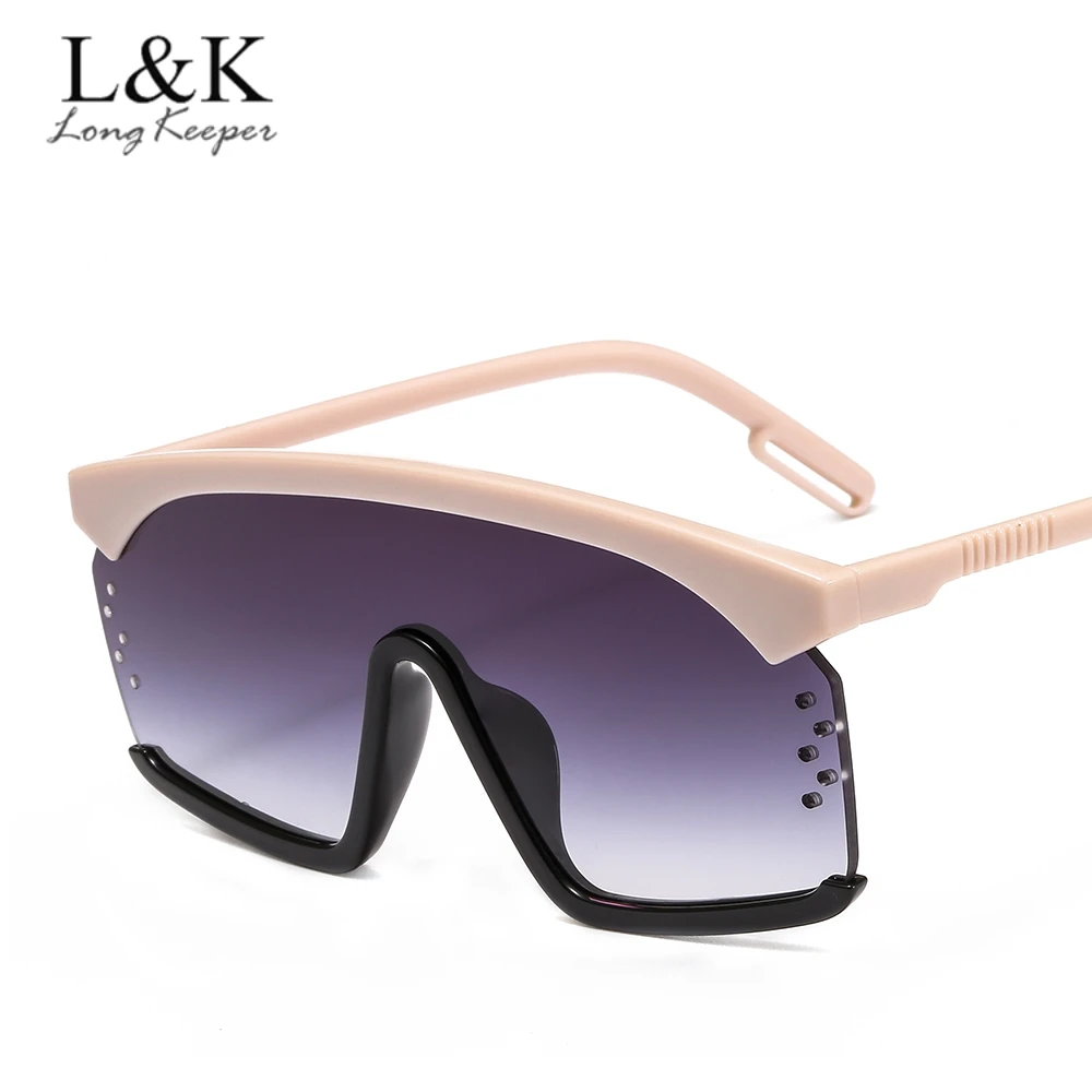 Oversize One Piece Square Sunglasses For Women Luxury Brand Half Frame Sun Glasses Men Female Semi Rimless Trendy UV400 Eyewear
Oversize One Piece Square Sunglasses For Women Luxury Brand Half Frame Sun Glasses Men Female Semi Rimless Trendy UV400 Eyewear
