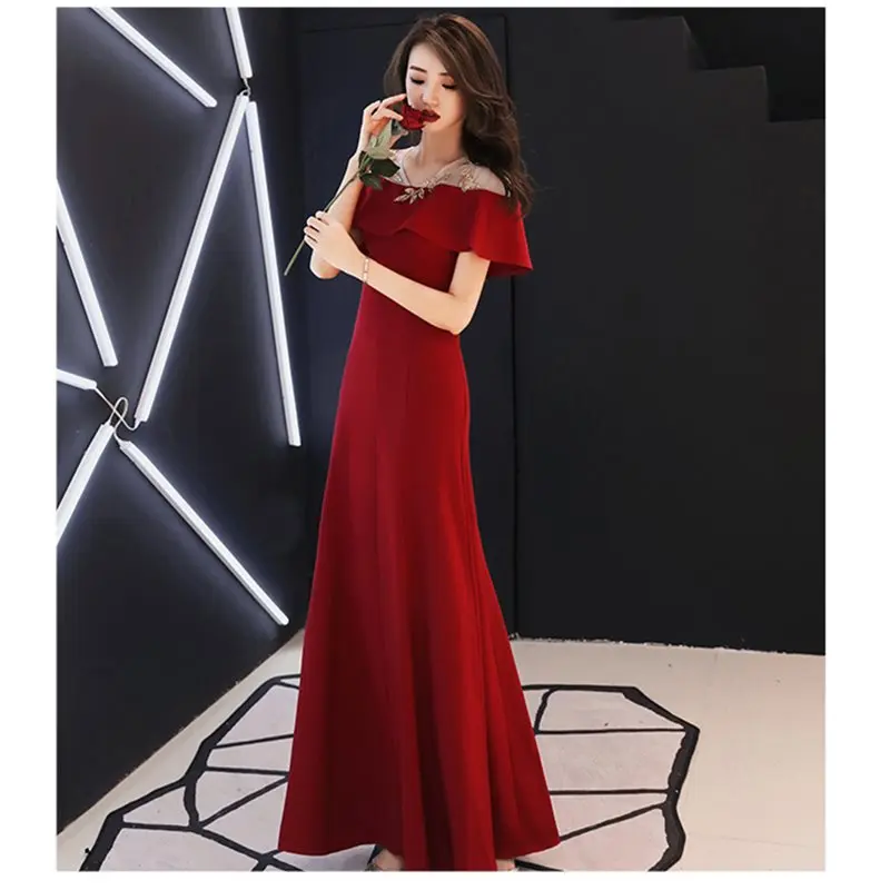 Doparty Burgund princess special occasion prom mermaid evening dress plus size elegant long party dresses evening 2019 xs3 SML
Doparty Burgund princess special occasion prom mermaid evening dress plus size elegant long party dresses evening 2019 xs3 SML