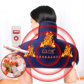 Electric Moxibustion+salt shawl neck Cervical and shoulder heating pad cervical heating blanket Multiple protection health care
Electric Moxibustion+salt shawl neck Cervical and shoulder heating pad cervical heating blanket Multiple protection health care