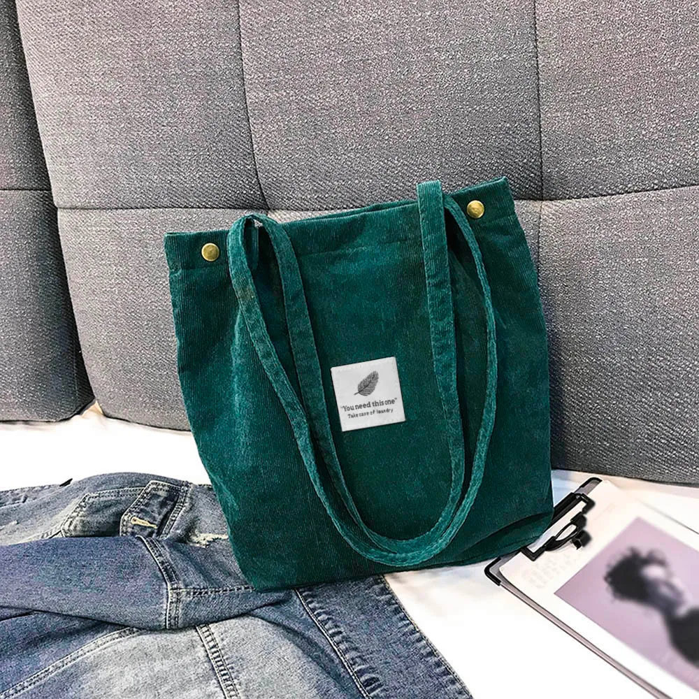 Women's Corduroy Solid Color Shoulder Bag Travel Bag Mobile Phone Bag Travel Shopping Handbag Organizer With Pockets 2019 20
Women's Corduroy Solid Color Shoulder Bag Travel Bag Mobile Phone Bag Travel Shopping Handbag Organizer With Pockets 2019 20