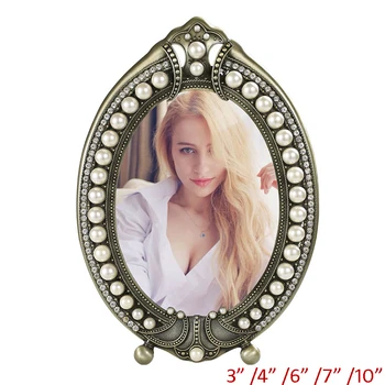 Antique Brass Silver Plating With White Pearls and Clear Rhinestones Jeweled 3x3,4x4,4x6,5x7,8x10 inch Metal Picture Photo Frame
Antique Brass Silver Plating With White Pearls and Clear Rhinestones Jeweled 3x3,4x4,4x6,5x7,8x10 inch Metal Picture Photo Frame