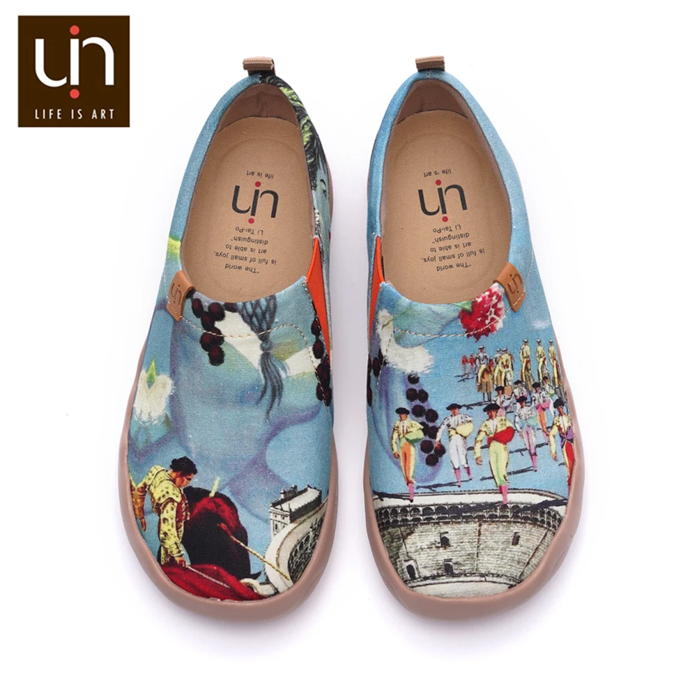 UIN Spare Me A Colosseum Design Painted Canvas Women Shoes Trendy Slip-on Loafers Breathable Travel Sneakers Flats
UIN Spare Me A Colosseum Design Painted Canvas Women Shoes Trendy Slip-on Loafers Breathable Travel Sneakers Flats