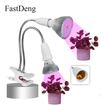 30CM E27 360 Degrees Light Grow Flower Lamp Flexible Degrees Lamp Holder AC85-265V Double Heads Clip Lamp Holder For US/EU Plug
30CM E27 360 Degrees Light Grow Flower Lamp Flexible Degrees Lamp Holder AC85-265V Double Heads Clip Lamp Holder For US/EU Plug