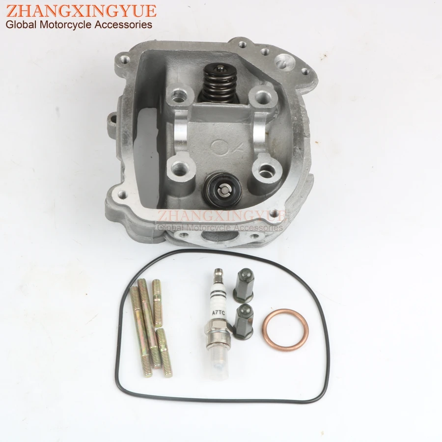 57.4mm 58.5mm 61mm 63mm EGR Cylinder Head Kit & A7TC spark plug for TNG DR150 Low Boy Milano 150 GY6 157QMJ 150cc-200cc 4T
57.4mm 58.5mm 61mm 63mm EGR Cylinder Head Kit & A7TC spark plug for TNG DR150 Low Boy Milano 150 GY6 157QMJ 150cc-200cc 4T