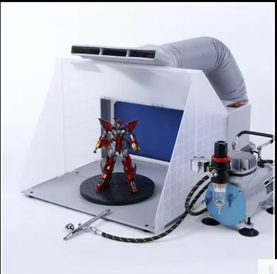 Portable Hobby Airbrush Paint Spray Booth Kit Exhaust Filter Extractor Set Model Crafts Figurines
Portable Hobby Airbrush Paint Spray Booth Kit Exhaust Filter Extractor Set Model Crafts Figurines