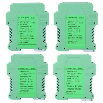 DC 24V DC Current Signal Isolator Transmitter 4-20mA PLC Detect Signal Conditioner
DC 24V DC Current Signal Isolator Transmitter 4-20mA PLC Detect Signal Conditioner