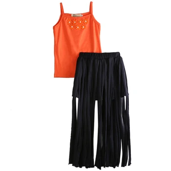 Hi Hi Baby Store USA Kids Baby Girls Sleeveless Solid VEST +Tassels Maxi Skirt 2Pcs Cotton Outfits 2-8Y
Hi Hi Baby Store USA Kids Baby Girls Sleeveless Solid VEST +Tassels Maxi Skirt 2Pcs Cotton Outfits 2-8Y