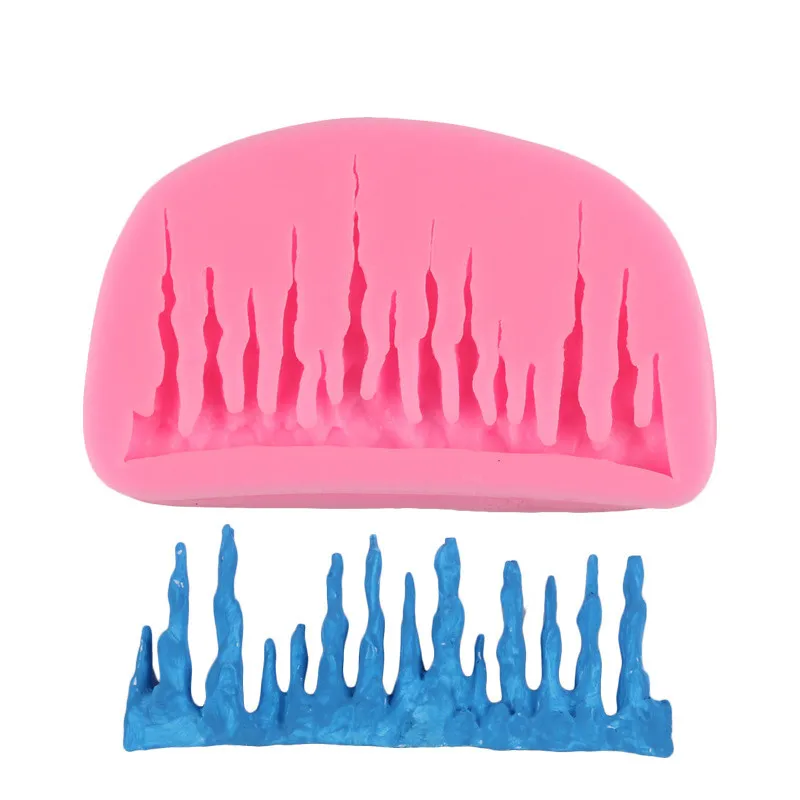 Icicles Silicone Mold Fondant Cake Decoration Tool Silicone Mold Sugarcraft Chocolate Baking Tool For cake Gumpaste Artwork Form
Icicles Silicone Mold Fondant Cake Decoration Tool Silicone Mold Sugarcraft Chocolate Baking Tool For cake Gumpaste Artwork Form