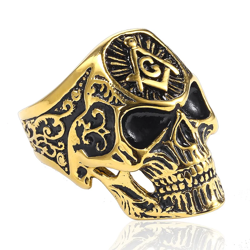 Hip Hop 7 to 13 Punk Military Army Skull Freemason Free Mason Freemasonry Ring Masonic Mason Vintage Gothic Biker Men Jewelry
Hip Hop 7 to 13 Punk Military Army Skull Freemason Free Mason Freemasonry Ring Masonic Mason Vintage Gothic Biker Men Jewelry