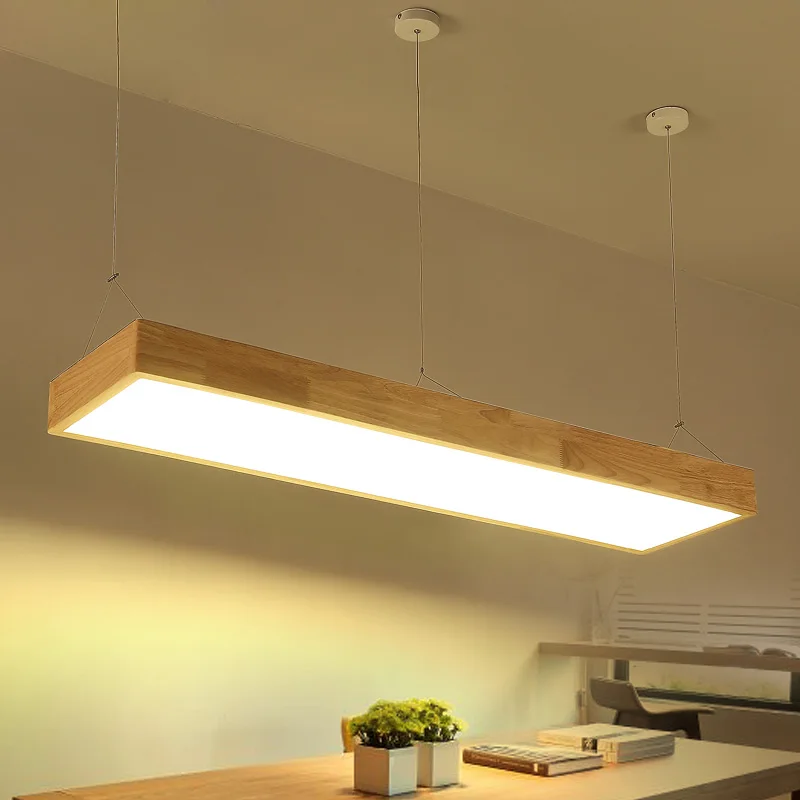 Solid wood pendant lamp restaurant office strip light Nordic simple modern living room bar studio LED pendant lights mx5231159
Solid wood pendant lamp restaurant office strip light Nordic simple modern living room bar studio LED pendant lights mx5231159