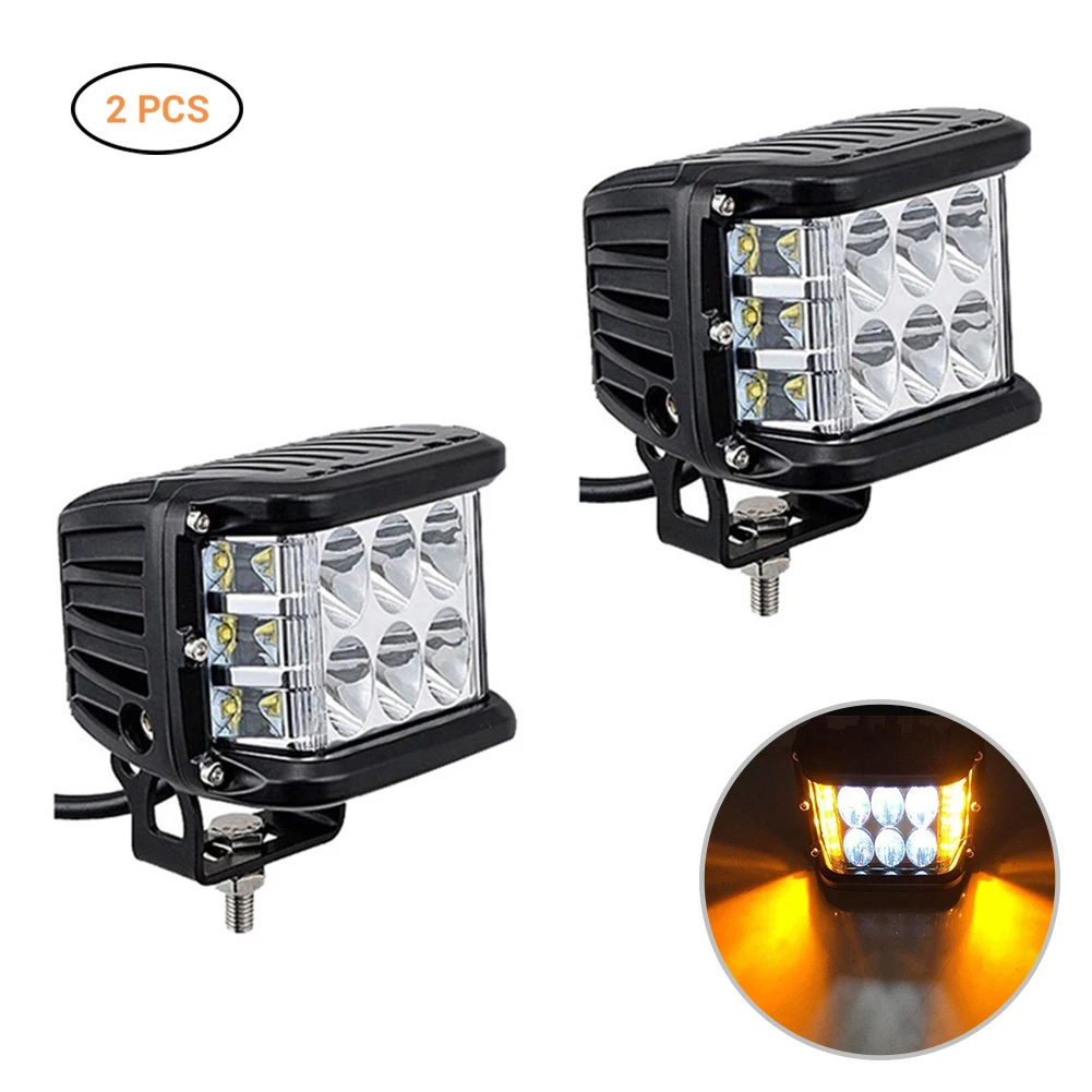 36W Dual Side Shooter LED Work Light Safety Warning Lamp for Car Truck LED Strobe Warning Light Auto Accessories
36W Dual Side Shooter LED Work Light Safety Warning Lamp for Car Truck LED Strobe Warning Light Auto Accessories