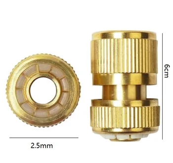 2pcs1/2"Brass Garden Hose Quick Connector and Washer Industrial Water Gun Accessories
2pcs1/2"Brass Garden Hose Quick Connector and Washer Industrial Water Gun Accessories