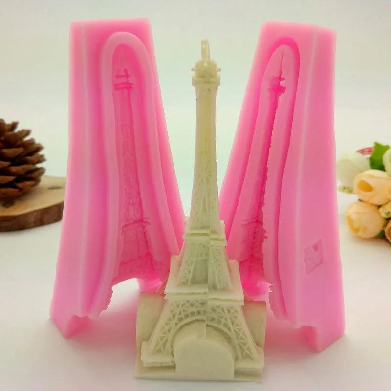 3D Eiffel Tower Shape Silicone Mold Cookie Fondant Cake Molds Chocolate Pudding Mould DIY Candy Pastry Kitchen Baking Tools
3D Eiffel Tower Shape Silicone Mold Cookie Fondant Cake Molds Chocolate Pudding Mould DIY Candy Pastry Kitchen Baking Tools