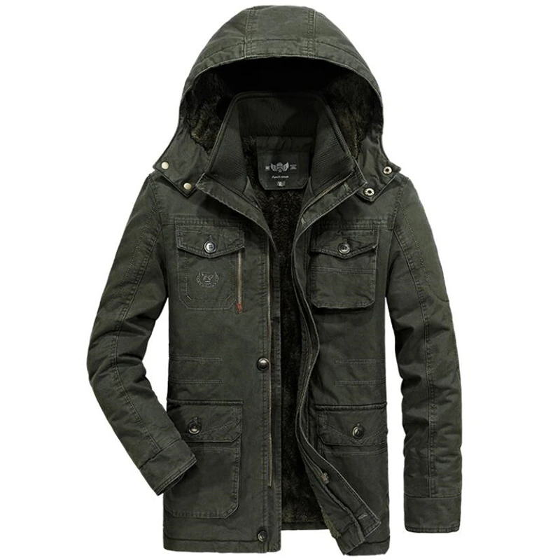 Plus Size 6XL 7XL 8XL Winter Warm Parkas Coats Military Jackets Men Thick Velvet Cotton-Padded Jackets Overcoat Parkas Hombre
Plus Size 6XL 7XL 8XL Winter Warm Parkas Coats Military Jackets Men Thick Velvet Cotton-Padded Jackets Overcoat Parkas Hombre