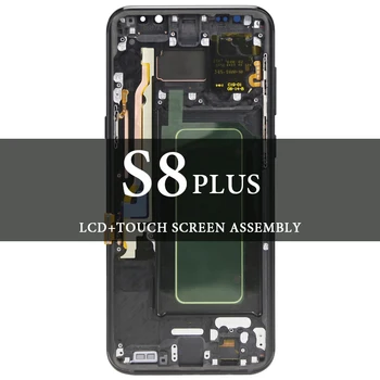 6.2'' For S8 Plus G955 LCD with Frame Black Silver Purple Gold Blue Display Screen Tested AMOLED Spare Parts
6.2'' For S8 Plus G955 LCD with Frame Black Silver Purple Gold Blue Display Screen Tested AMOLED Spare Parts