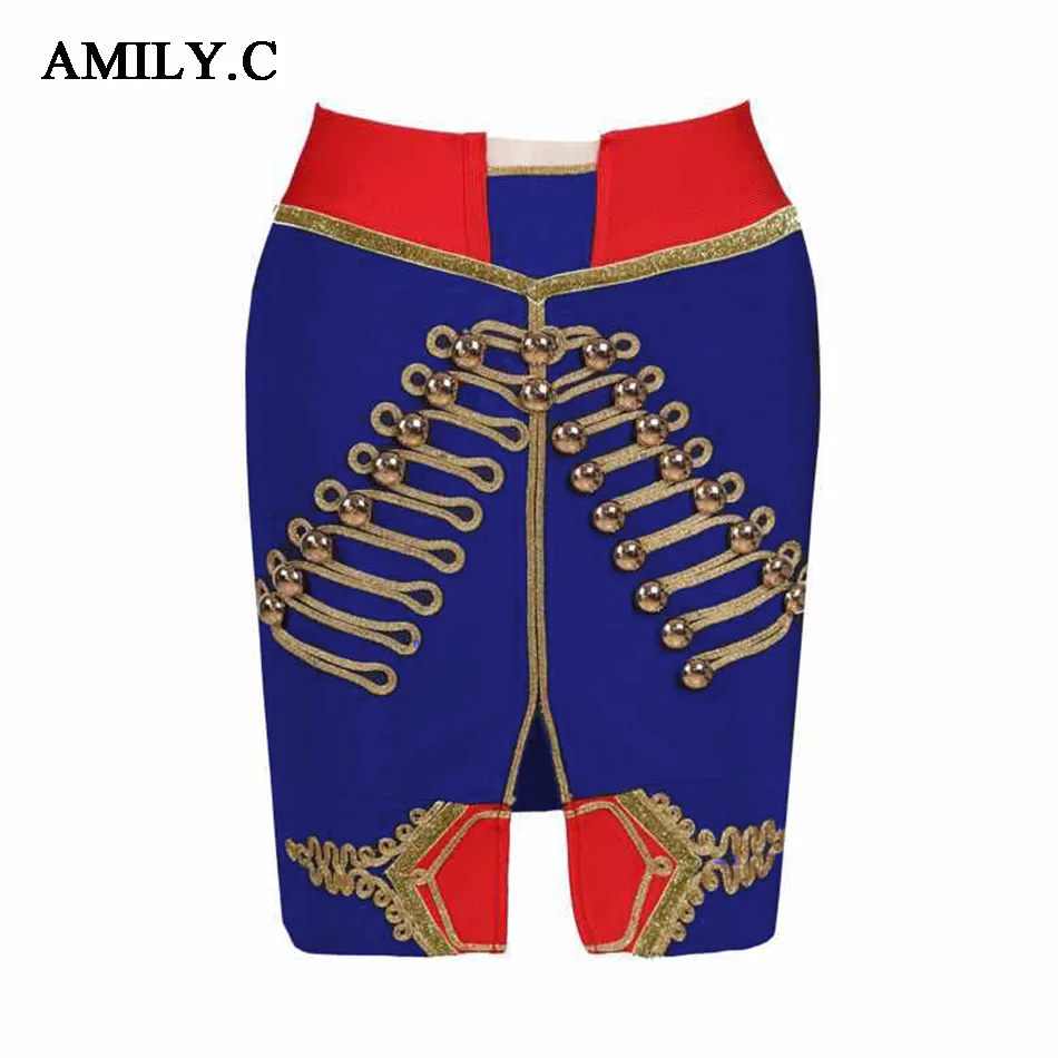 Amily.c 2019 summer new fashion high quality blue button sexy bodycon women's split party elegant mini bandage skirt vestido
Amily.c 2019 summer new fashion high quality blue button sexy bodycon women's split party elegant mini bandage skirt vestido