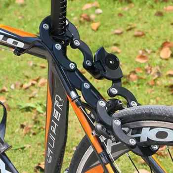 Bike Lock Chain Foldable Hamburg Locking Wire Alloy Bycicle Anti-Theft Safety Lock Chain Bike Supplies 
Bike Lock Chain Foldable Hamburg Locking Wire Alloy Bycicle Anti-Theft Safety Lock Chain Bike Supplies