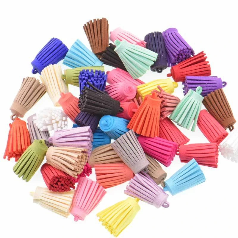 30PC Faux Leather Mini Tassel Fringe DIY Jewelry Keychain Straps Pendant Crafts Handmade Making Tassels Fabric Decor Accessories
30PC Faux Leather Mini Tassel Fringe DIY Jewelry Keychain Straps Pendant Crafts Handmade Making Tassels Fabric Decor Accessories