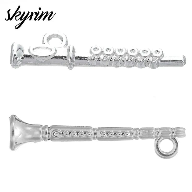 Skyrim 20Pcs COOL Music Instrument Pendant Flute Clarinet Guita Violin Drun Stick Charms For DIY Jewelry Accessories Making
Skyrim 20Pcs COOL Music Instrument Pendant Flute Clarinet Guita Violin Drun Stick Charms For DIY Jewelry Accessories Making