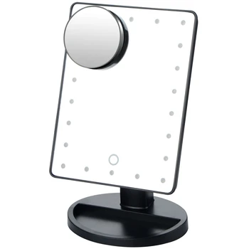 LED Touch Screen Makeup Mirror 10X Magnifying Professional Vanity Mirror With 22 LED Lights Health Beauty Adjustable Countertop
LED Touch Screen Makeup Mirror 10X Magnifying Professional Vanity Mirror With 22 LED Lights Health Beauty Adjustable Countertop