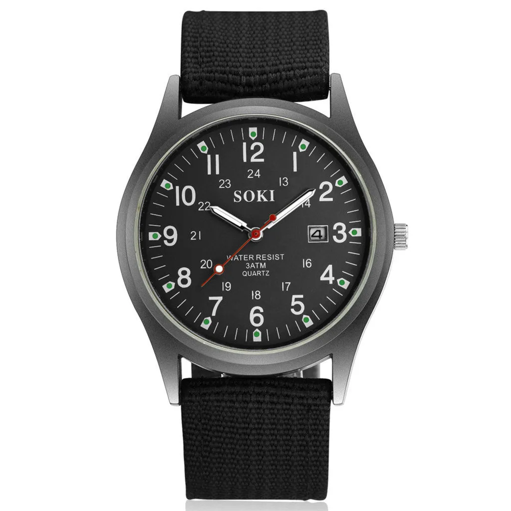 2019 New Style Nylon Strap Alloy Men's Watches Novel Analog Quartz WristWatch Casual Complete Calendar Display relojes hombre
2019 New Style Nylon Strap Alloy Men's Watches Novel Analog Quartz WristWatch Casual Complete Calendar Display relojes hombre