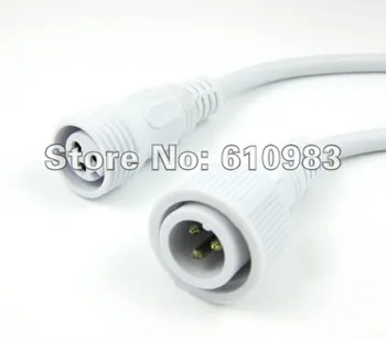 (10 sets\lot) White color LED Light Strips 3 Pin Waterproof Connector Cable 3x0.75 SQMM
(10 sets\lot) White color LED Light Strips 3 Pin Waterproof Connector Cable 3x0.75 SQMM