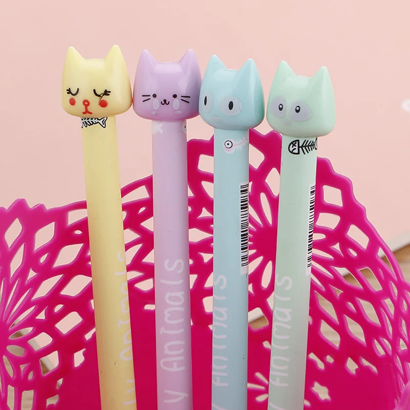 100 PCS Cute Cartoon Cat Neuter Pen Creative Student Stationery Kitten Water-based Signature Office Supplies Kawaii Pen
100 PCS Cute Cartoon Cat Neuter Pen Creative Student Stationery Kitten Water-based Signature Office Supplies Kawaii Pen