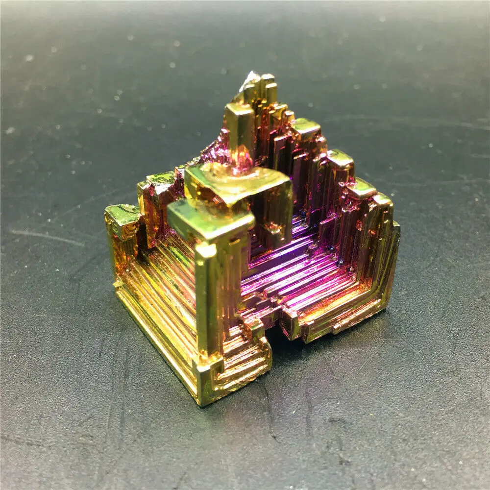 natural beautiful rainbow bismuth metal ingot crystal mineral specimen reiki healing home decoration fengshui 1pcs
natural beautiful rainbow bismuth metal ingot crystal mineral specimen reiki healing home decoration fengshui 1pcs