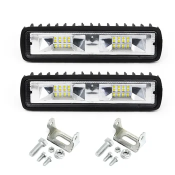2pcs 18W 12V 16LED Car Work Light Bar Spot Beam Driving Fog Lamp 150*35mm High Quality For SUV Off-Road Auto Fog Lights
2pcs 18W 12V 16LED Car Work Light Bar Spot Beam Driving Fog Lamp 150*35mm High Quality For SUV Off-Road Auto Fog Lights