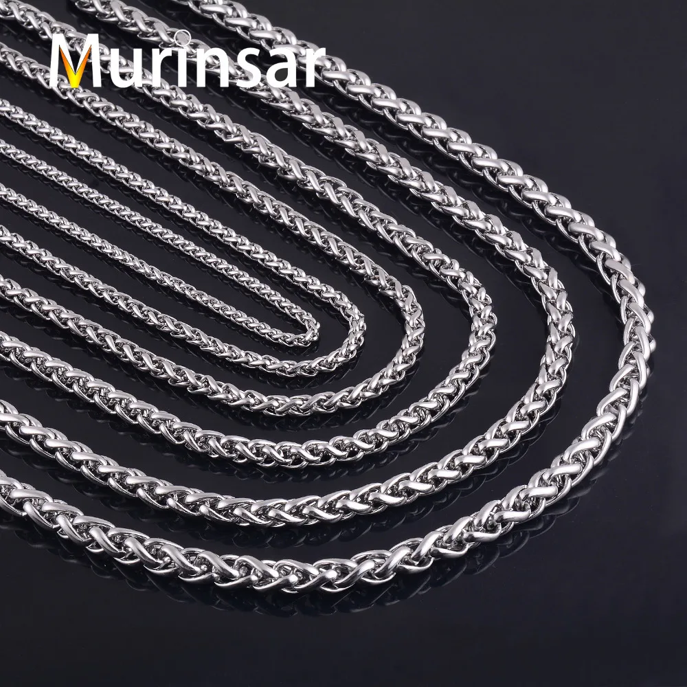 Width Chain 3/4/5/6/7/8mm Fashion 316L Men Women Stainless Steel Basket Necklace Link High Classic Quality Jewelry Chain Gift
Width Chain 3/4/5/6/7/8mm Fashion 316L Men Women Stainless Steel Basket Necklace Link High Classic Quality Jewelry Chain Gift