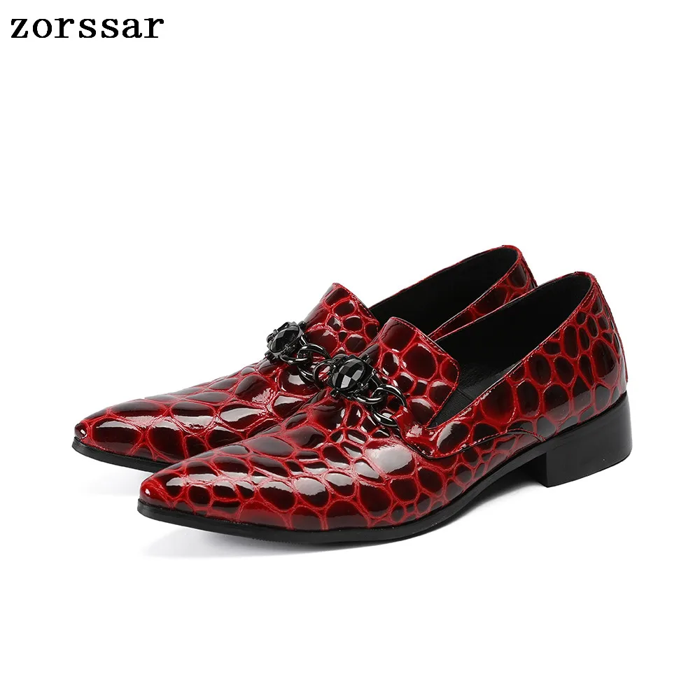 {Zorssar} Patent leather Pointed Toe Oxford Shoes For Men Dress Shoes Mens Formal leather Shoes Fashion Wedding Banquet shoes
{Zorssar} Patent leather Pointed Toe Oxford Shoes For Men Dress Shoes Mens Formal leather Shoes Fashion Wedding Banquet shoes
