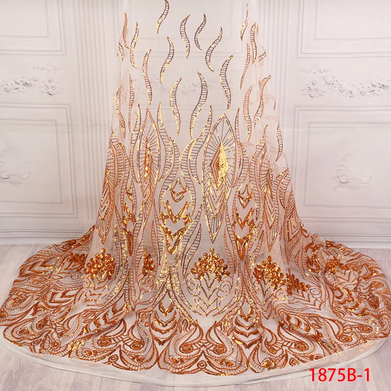 Beautiful Sequined African French Mesh Net Lace Fabric For French Evening Party Dress Fabrics Nigeria Sequins fabric AMY1875B-1
Beautiful Sequined African French Mesh Net Lace Fabric For French Evening Party Dress Fabrics Nigeria Sequins fabric AMY1875B-1