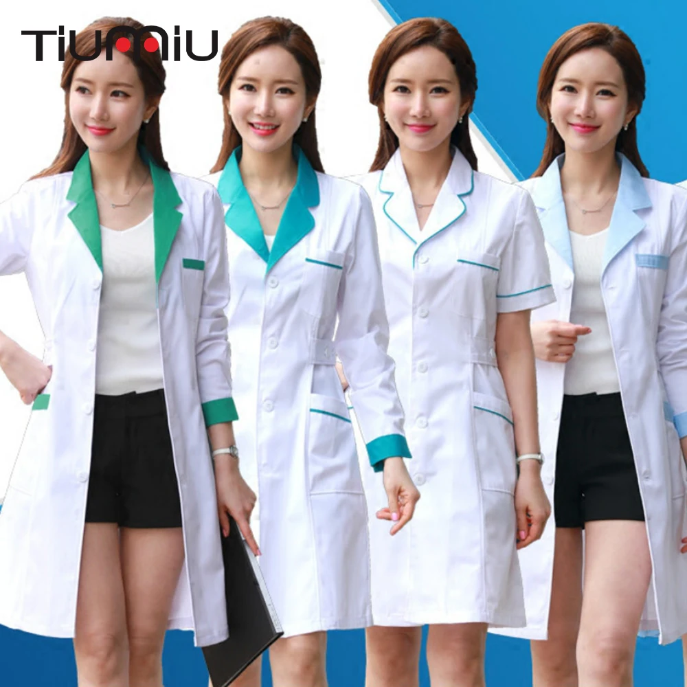 17 Colors Medical Nurse Uniform White Lab Coat Pharmacy Beauty Salon Hospital Clinic Work Wear Uniforms Women Medical Clothes
17 Colors Medical Nurse Uniform White Lab Coat Pharmacy Beauty Salon Hospital Clinic Work Wear Uniforms Women Medical Clothes