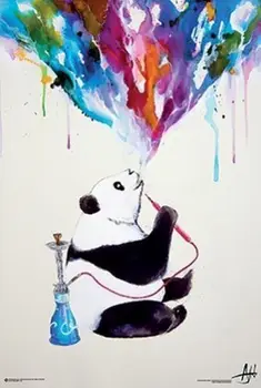 WATERCOLOR PANDA ART HOOKAH SMOKING ALLANTE SILK POSTER Decorative Wall painting 24x36inch
WATERCOLOR PANDA ART HOOKAH SMOKING ALLANTE SILK POSTER Decorative Wall painting 24x36inch