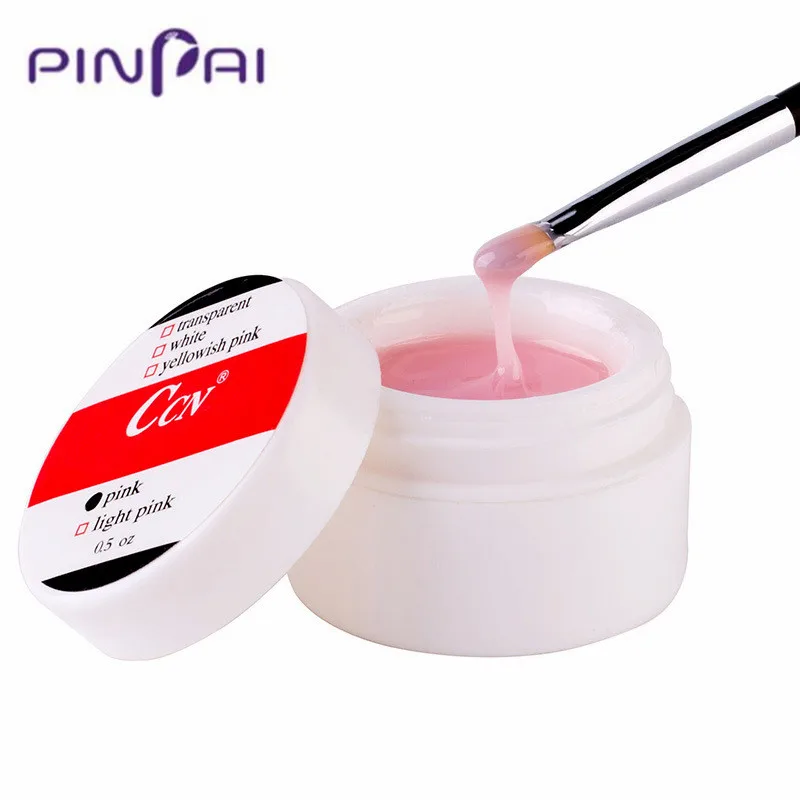 Pinpai Transparent Pink UV LED Extender Gel Nail Art Acrylic Gel Manicure Nails Extension Poly Gel Nail Building Polygel Tips
Pinpai Transparent Pink UV LED Extender Gel Nail Art Acrylic Gel Manicure Nails Extension Poly Gel Nail Building Polygel Tips