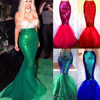Hot Sale Women Ladies Fashion Casual Summer Skirt Solid High Waist Cosplay Costume Fancy Party Sequined Skirts
Hot Sale Women Ladies Fashion Casual Summer Skirt Solid High Waist Cosplay Costume Fancy Party Sequined Skirts