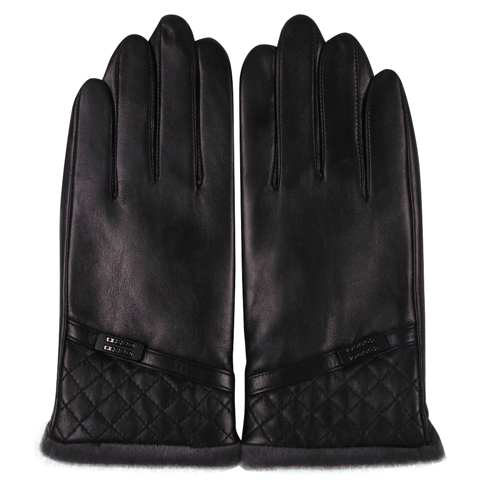 Sheepskin Gloves Male Winter Keep Warm Plush Lined Thicken Driving Touchscreen Genuine Leather Gloves Man M18009NC
Sheepskin Gloves Male Winter Keep Warm Plush Lined Thicken Driving Touchscreen Genuine Leather Gloves Man M18009NC