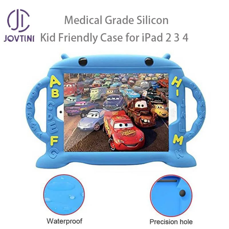 For iPad 2 3 4 Kids Baby Safe Shockproof Tablet Cover Medical Grade Silicon Cartoon Case For iPad 2 / 3 / 4 Cover Newest design
For iPad 2 3 4 Kids Baby Safe Shockproof Tablet Cover Medical Grade Silicon Cartoon Case For iPad 2 / 3 / 4 Cover Newest design