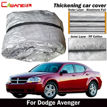 Cawanerl For Dodge Avenger Three Layer Thick Car Cover Cotton Inside Outdoor Sun Rain Hail Snow Resistant Waterproof Cover
Cawanerl For Dodge Avenger Three Layer Thick Car Cover Cotton Inside Outdoor Sun Rain Hail Snow Resistant Waterproof Cover