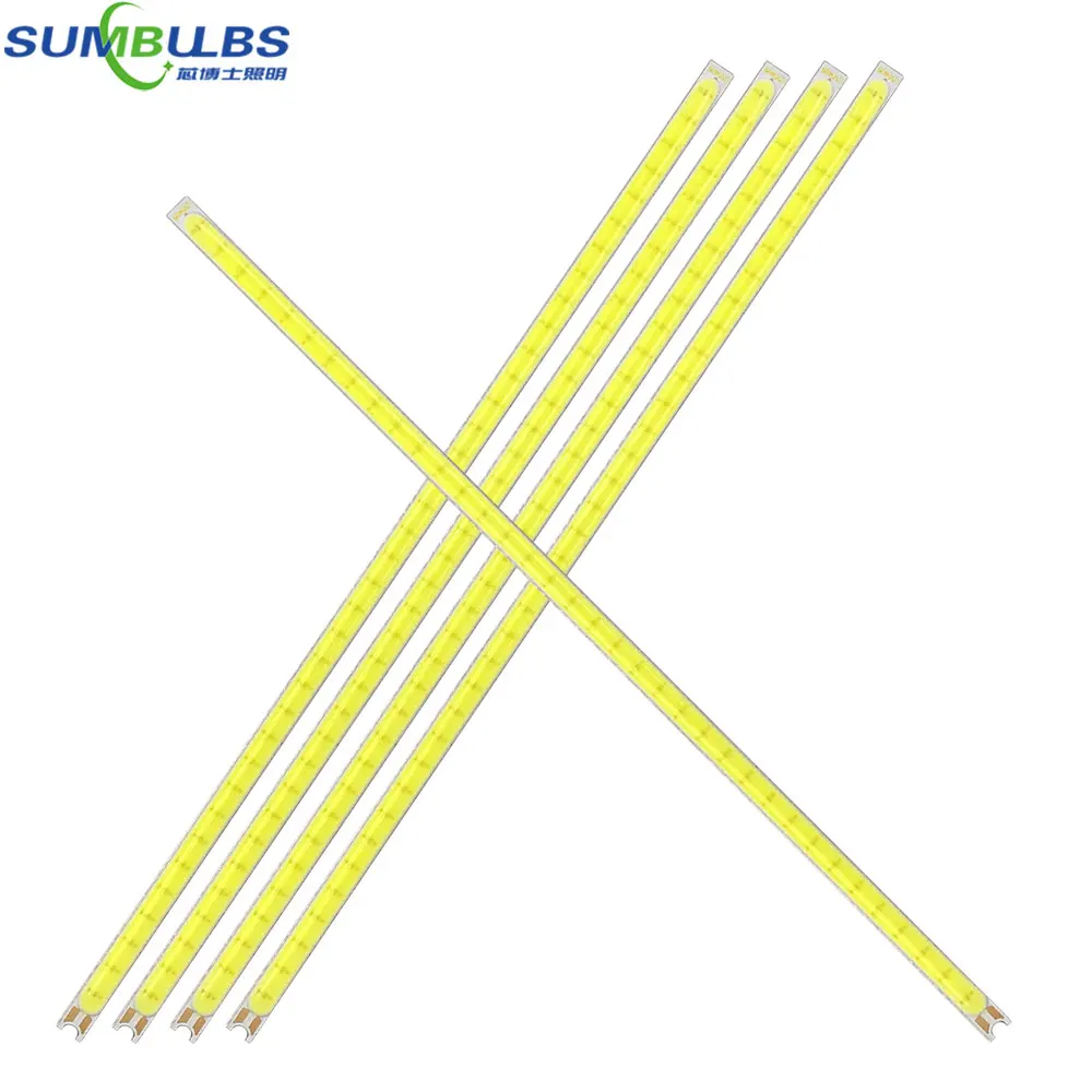 5pcs New Arrival Super Thin 4mm COB Strip LED Lamp 12V 2W 3W 5W Cool Pure White LED Bar Lights for DIY Car Lighting Work Lamp
5pcs New Arrival Super Thin 4mm COB Strip LED Lamp 12V 2W 3W 5W Cool Pure White LED Bar Lights for DIY Car Lighting Work Lamp