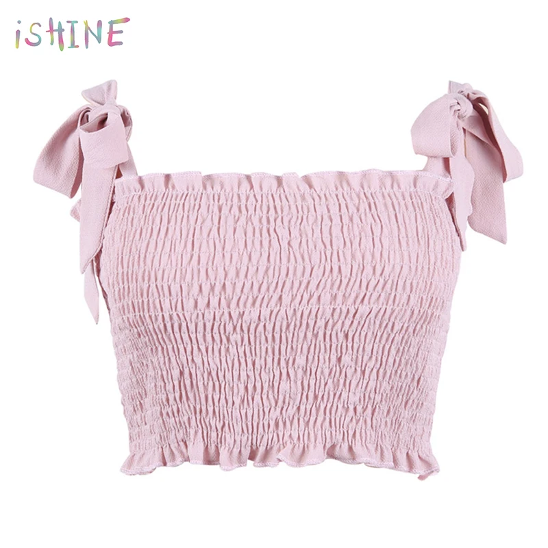 2019 Summer Tube top Women Sexy Bustier Tees Feamle Strap Ruched Tank Tops Elastic Camis Crop Top Streatwear
2019 Summer Tube top Women Sexy Bustier Tees Feamle Strap Ruched Tank Tops Elastic Camis Crop Top Streatwear