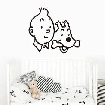 Catoon Tintin Dog Wall Decal Car Laptop Cute Tintin Animal Anime Inspirational Wall Sticker Kids Room Vinyl Home Decor
Catoon Tintin Dog Wall Decal Car Laptop Cute Tintin Animal Anime Inspirational Wall Sticker Kids Room Vinyl Home Decor